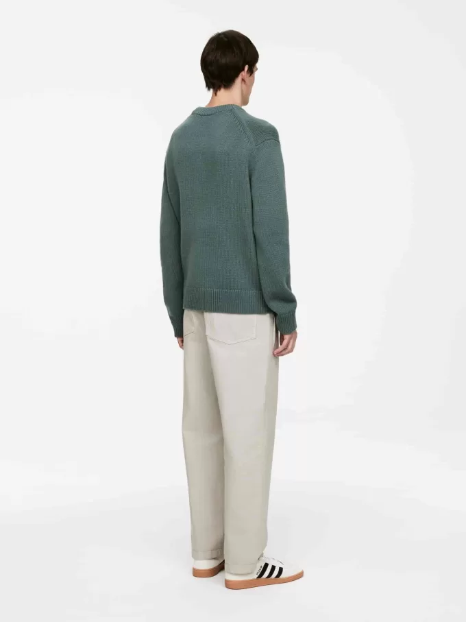 Pullover aus schwerer Wollmischung Pullover aus schwerer Wollmischung