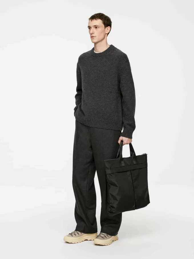 Pullover aus schwerer Wollmischung