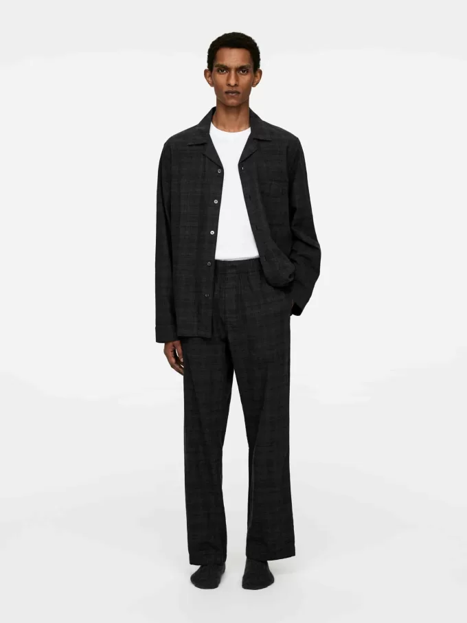 Pyjamahose aus Flanell