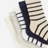 Rippstrick-Babysocken, 5 Paar