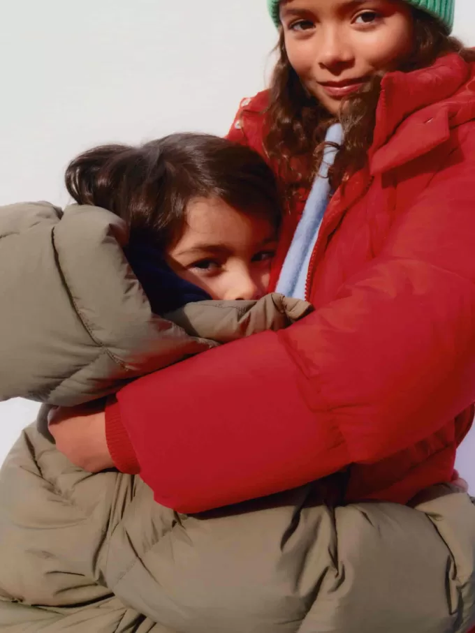 Upcycled Daunenjacke