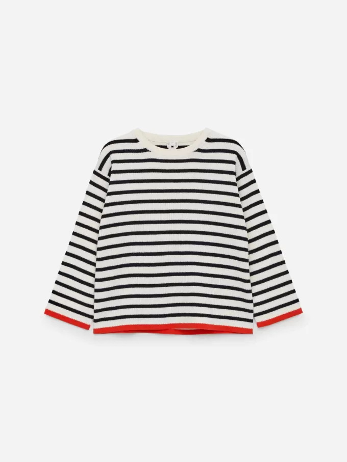 Rippstrickpullover aus Baumwolle Rippstrickpullover aus Baumwolle