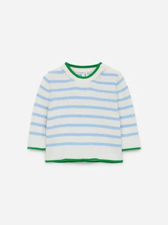 Rippstrickpullover für Neugeborene Rippstrickpullover für Neugeborene