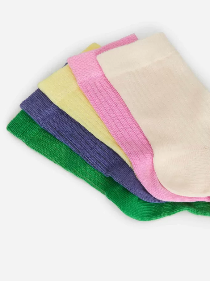 Rippstricksocken, 5 Paar Rippstricksocken, 5 Paar