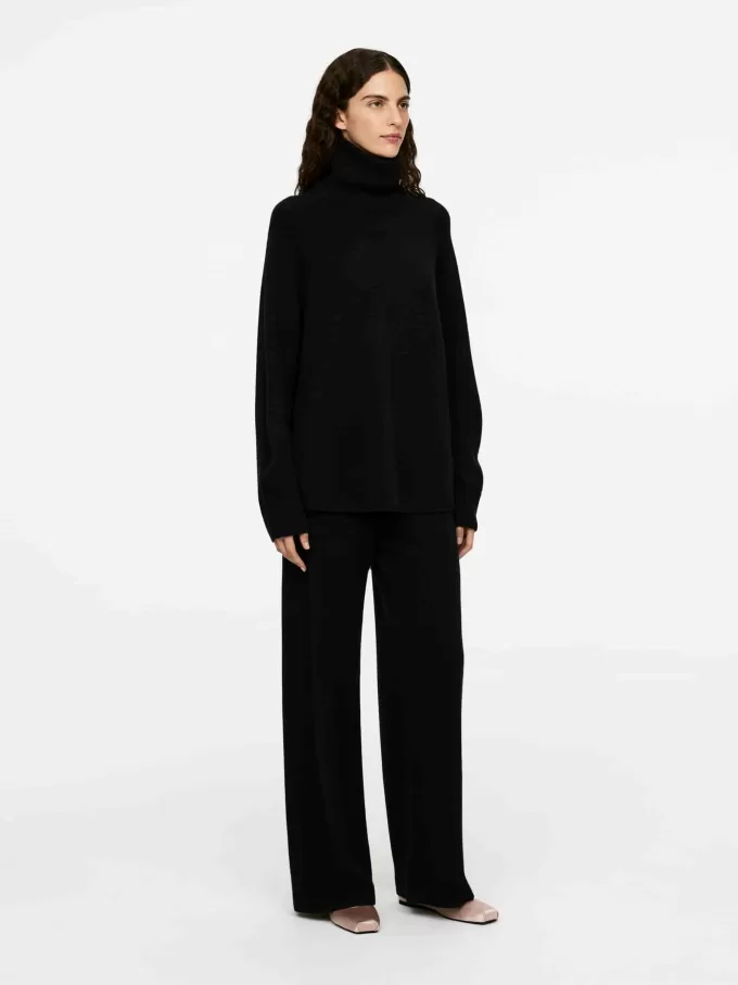 Rollkragenpullover aus Kaschmirwolle