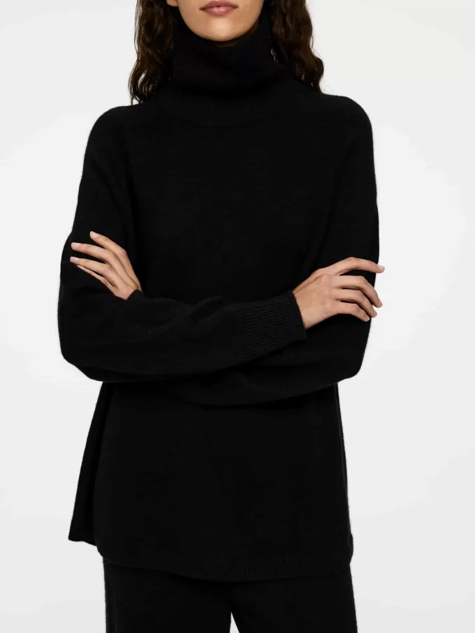 Rollkragenpullover aus Kaschmirwolle