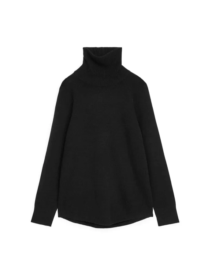 Rollkragenpullover aus Kaschmirwolle