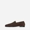 Schmale Wildleder-Loafer
