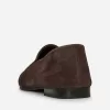 Schmale Wildleder-Loafer
