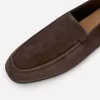 Schmale Wildleder-Loafer