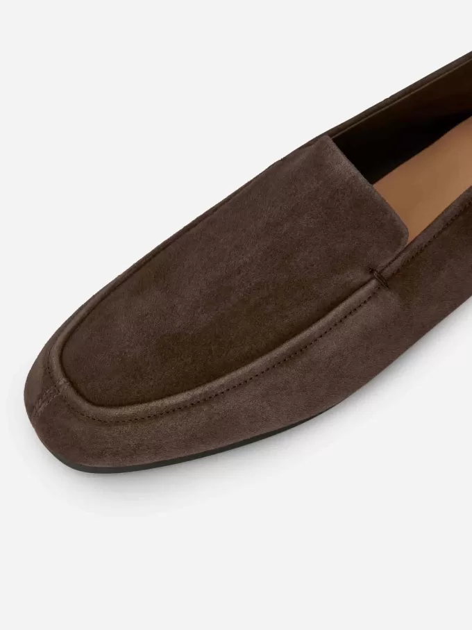 Schmale Wildleder-Loafer
