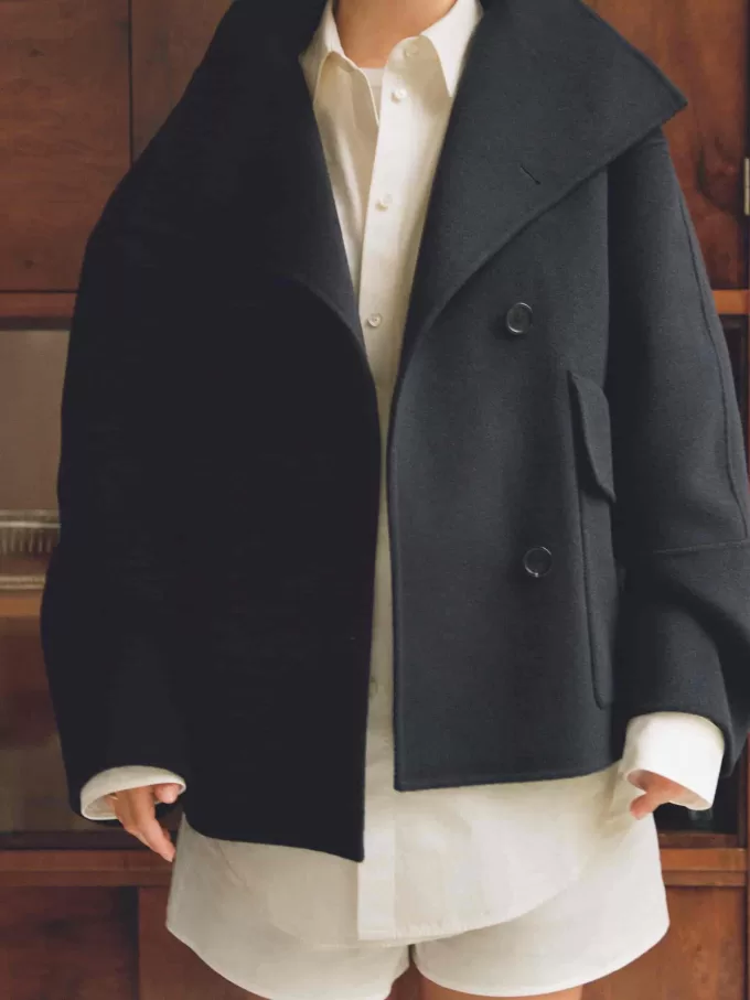 Hemd mit Fledermausärmeln