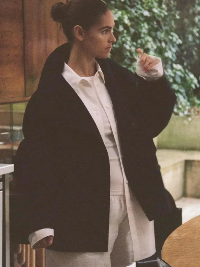 Hemd mit Fledermausärmeln