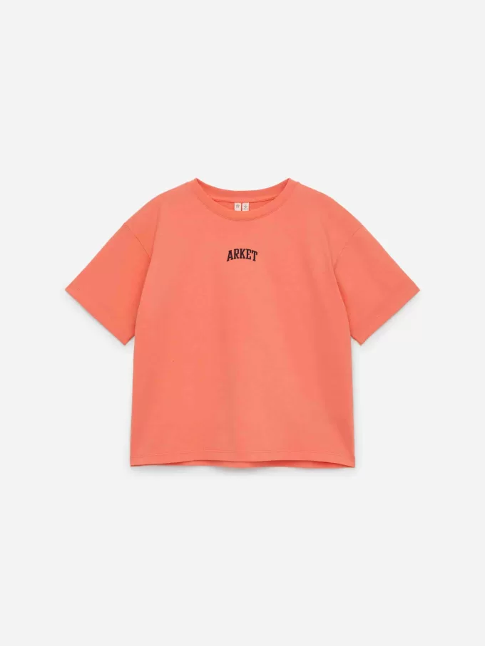 Schweres T-Shirt mit Print Schweres T-Shirt mit Print