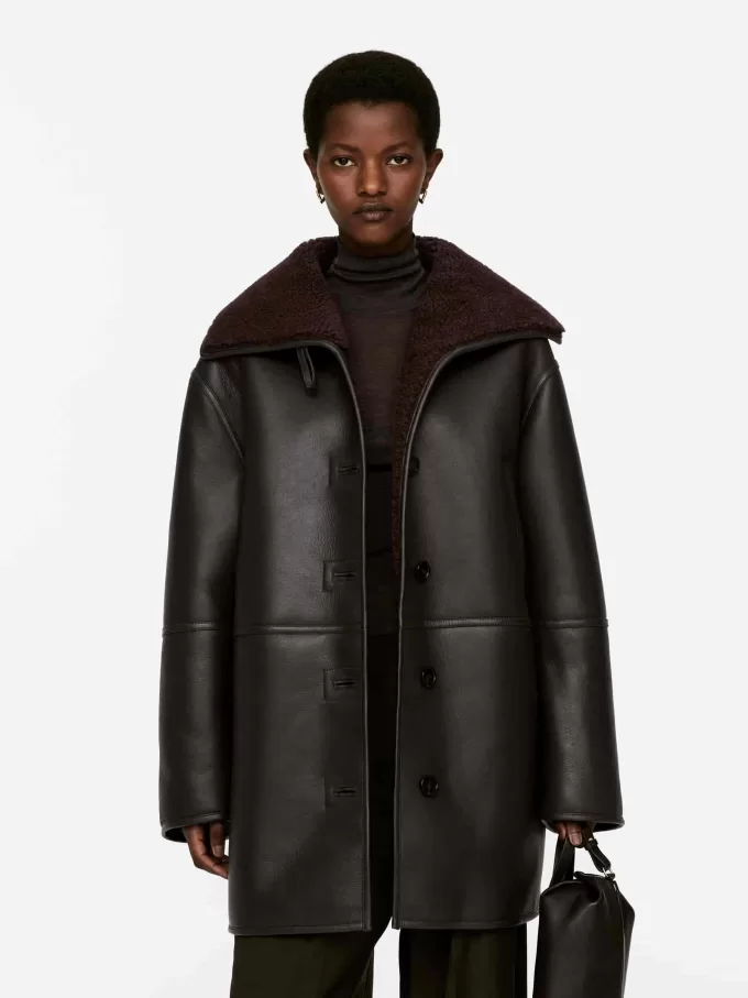 Shearling-Jacke