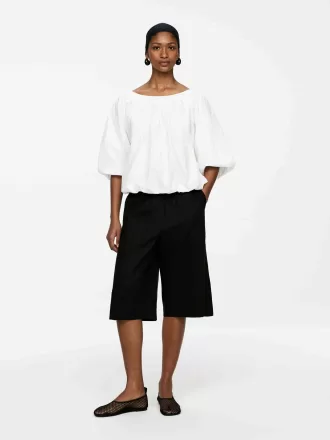 Shorts aus Leinenmischung Shorts aus Leinenmischung