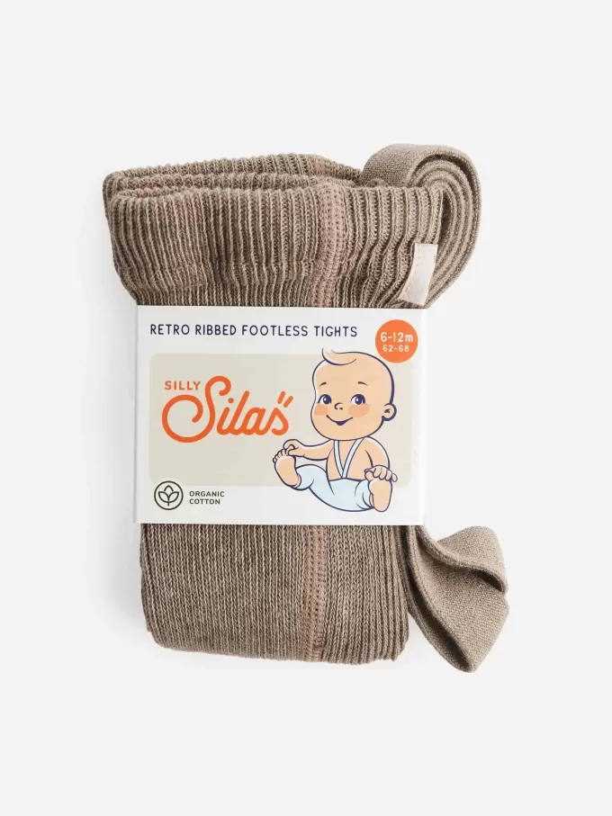 Silly Silas Fußlose Strumpfhose mit Hosenträgern