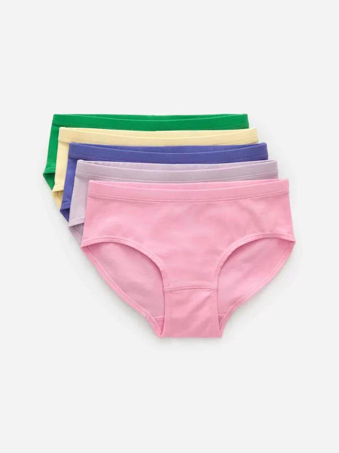 Slips aus Baumwolljersey im 5er-Set Slips aus Baumwolljersey im 5er-Set