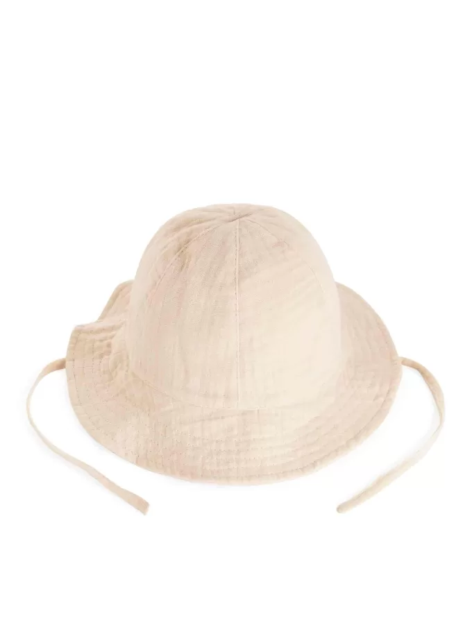 Sonnenhut aus Baumwollmusselin Sonnenhut aus Baumwollmusselin