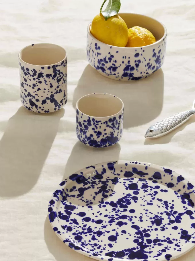 Steinzeugbecher im 2er-Set