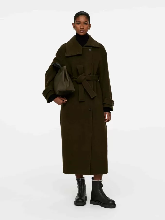 Stiefel aus Kunstpelzleder