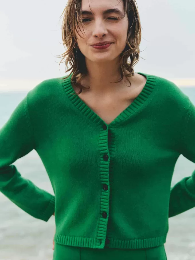 Strickjacke aus Baumwolle Strickjacke aus Baumwolle