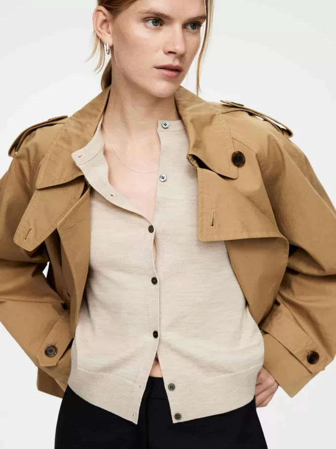 Strickjacke aus Merinowolle