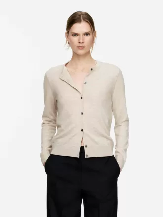 Strickjacke aus Merinowolle