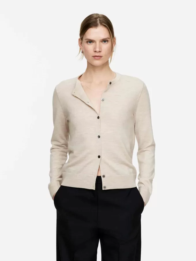 Strickjacke aus Merinowolle