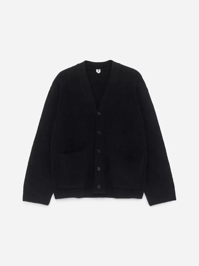 Strickjacke mit V-Ausschnitt Strickjacke mit V-Ausschnitt