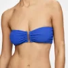Strukturiertes Bandeau-Bikinioberteil Strukturiertes Bandeau-Bikinioberteil