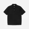 Strukturiertes Poloshirt