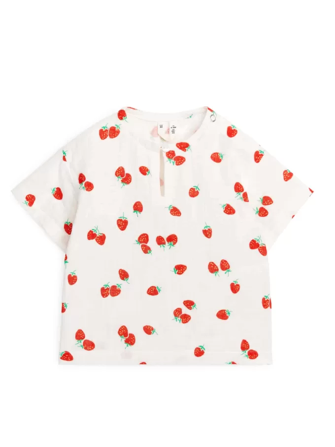 T-Shirt aus Baumwollmusselin