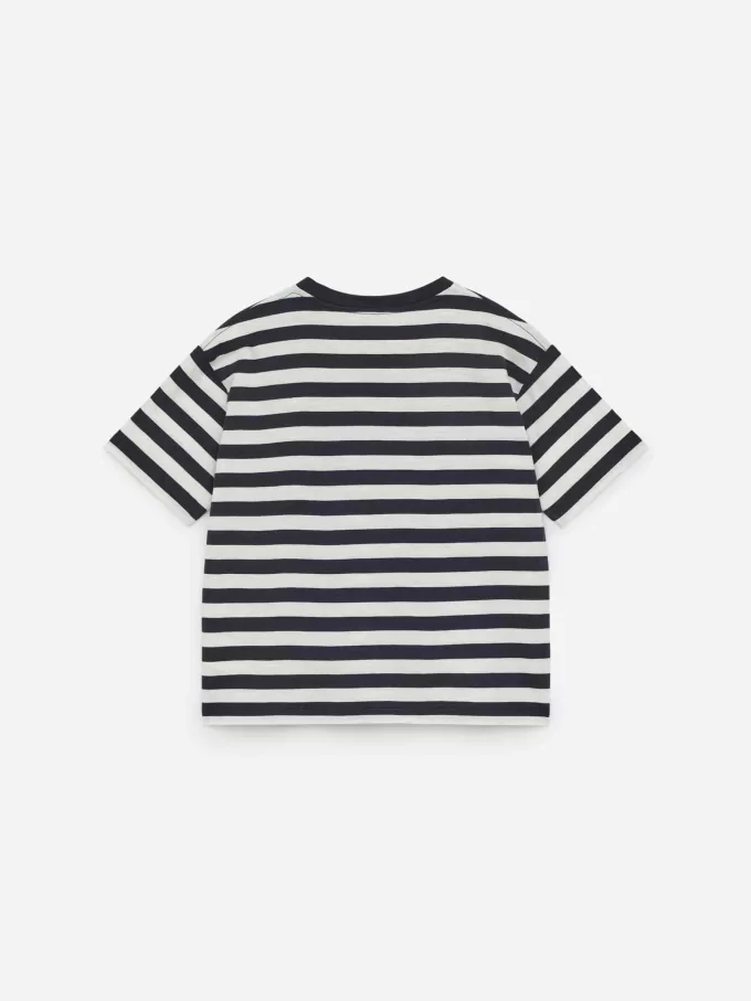 T-Shirt aus Flammstrick T-Shirt aus Flammstrick