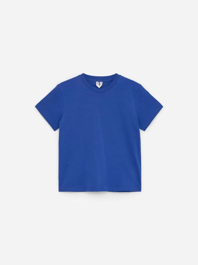 T-Shirt mit Rundhalsausschnitt im 3er-Set