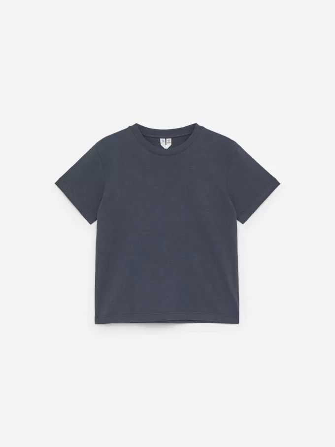 T-Shirt mit Rundhalsausschnitt im 3er-Set