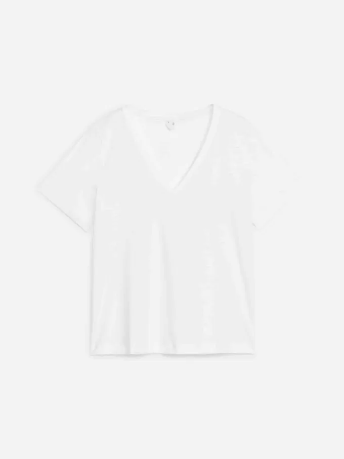 T-Shirt mit V-Ausschnitt T-Shirt mit V-Ausschnitt