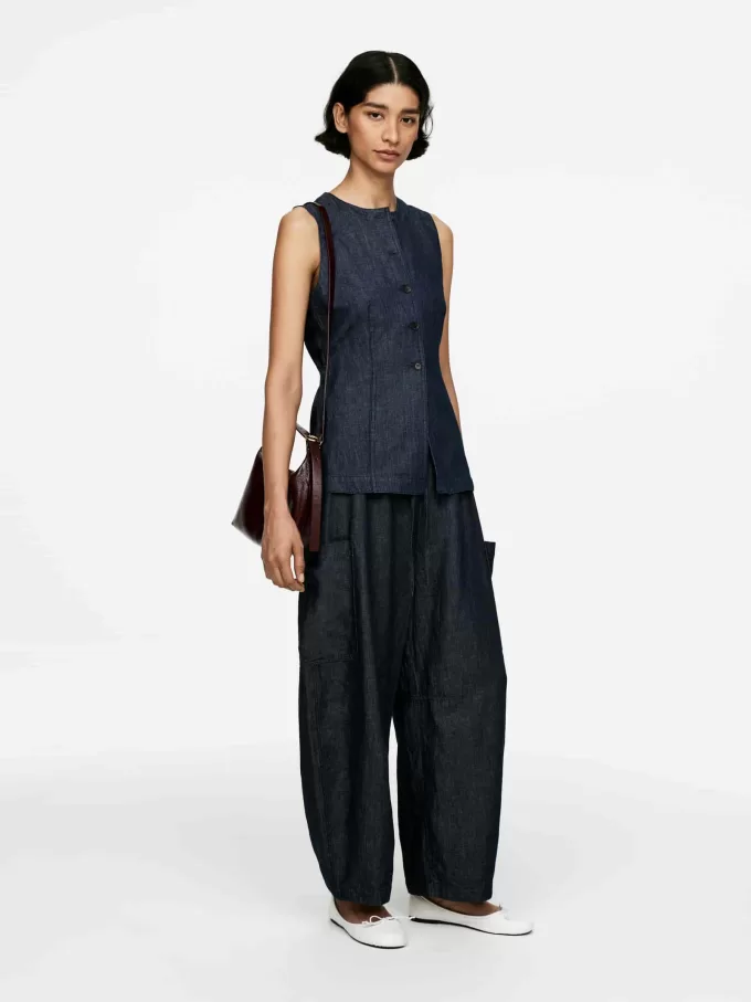 Taillierte Jeansweste Taillierte Jeansweste