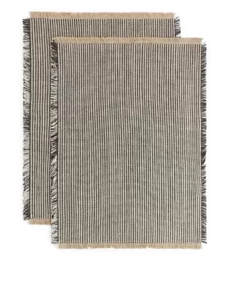 Tischset aus Leinenmischung, 2er-Set