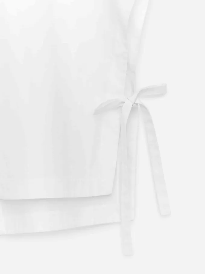 Trägershirt mit seitlicher Bindung Trägershirt mit seitlicher Bindung