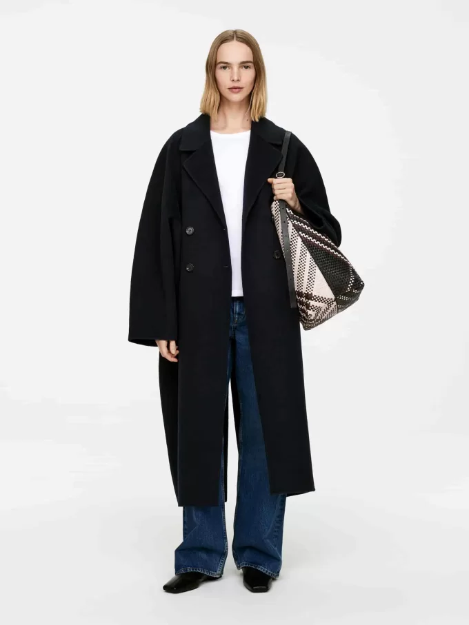 Tragetasche aus gewebtem Leder