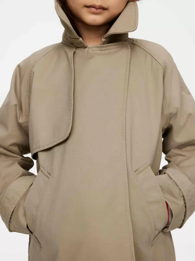 Trench-Jacke