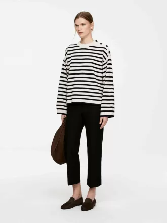 Übergroßer Baumwollpullover Übergroßer Baumwollpullover