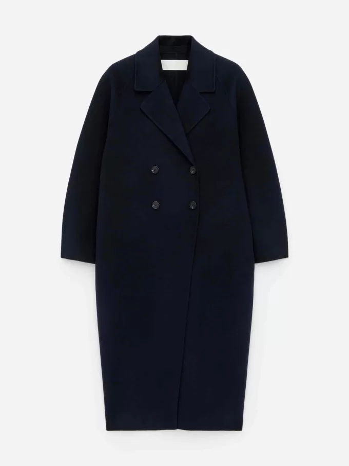 Übergroßer Mantel aus Wollmischung