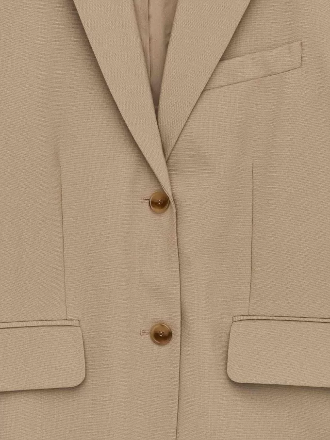 Übergroßer Wollblazer