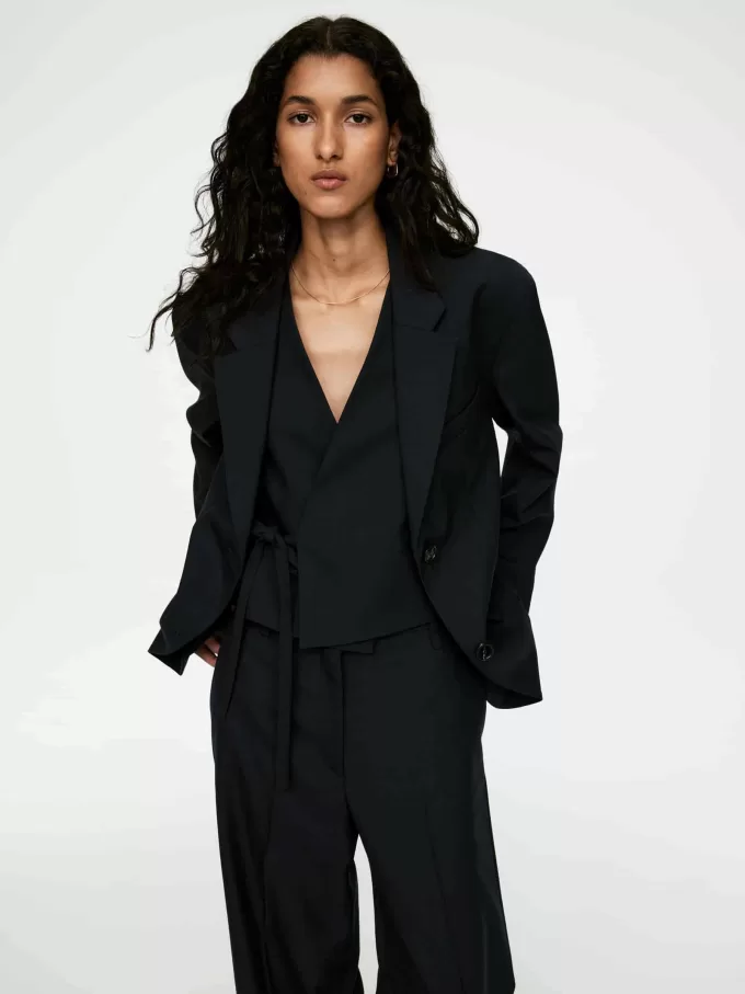 Übergroßer Wollblazer