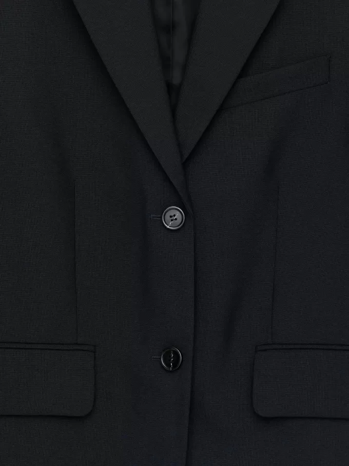 Übergroßer Wollblazer