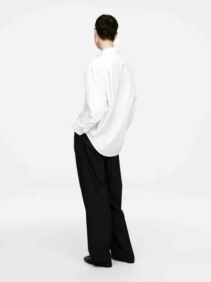 Übergroßes Baumwollhemd Übergroßes Baumwollhemd