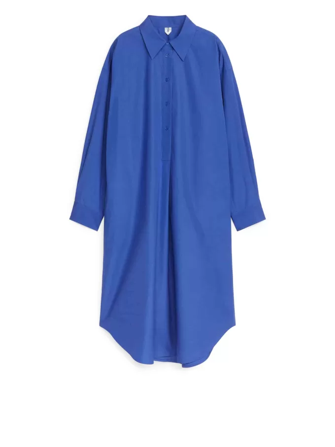 Übergroßes Hemdkleid