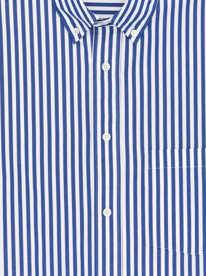 Übergroßes Popeline-Hemd